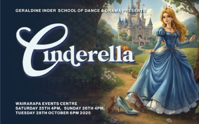 Geraldine Inder School of Dance & Drama Presents: Cinderella25 / 26 October 4pm & 28 October 6pm