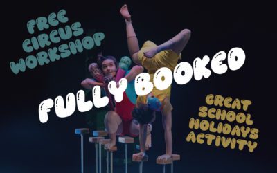 Free Circus WorkshopsWednesday 15th April 1pm & 2pm